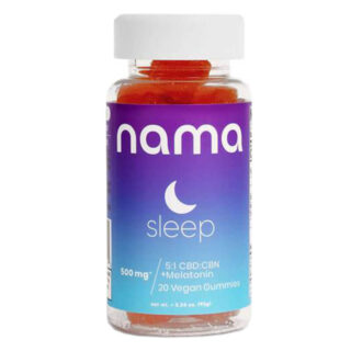 Nama - CBD Edible - CBD:CBN Vegan Sleep Gummies + Melatonin - 500mg