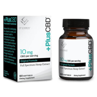 PlusCBD Oil - CBD Softgels - Original Formula Full Spectrum - 10mg