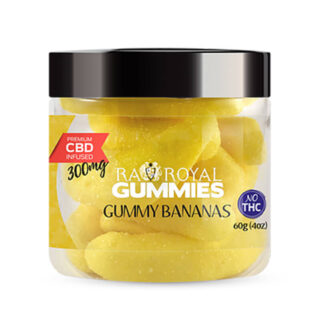 RA Royal CBD - CBD Edible - Gummy Bananas Gummies - 300mg