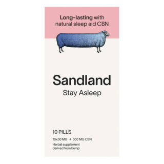 Sandland - CBN Capsules - Stay Asleep Time Release Caps - 30mg
