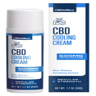 CBDistillery - CBD Topical - Isolate Cooling Cream - 500mg