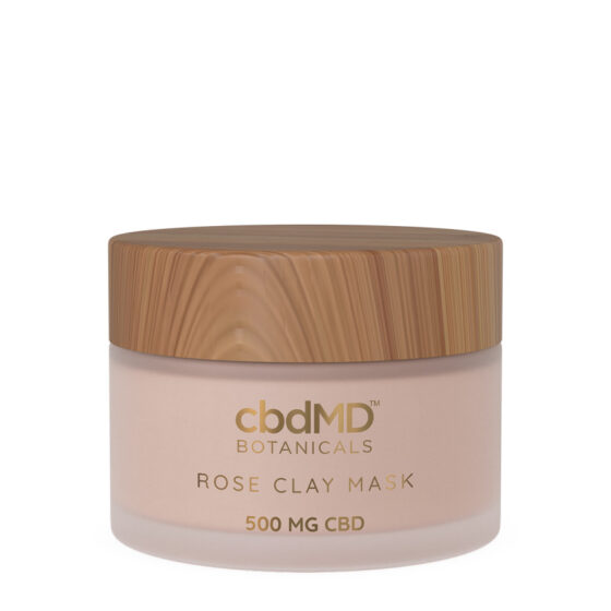 cbdMD - CBD Topical - Skincare - Rose Clay Mask - 500mg