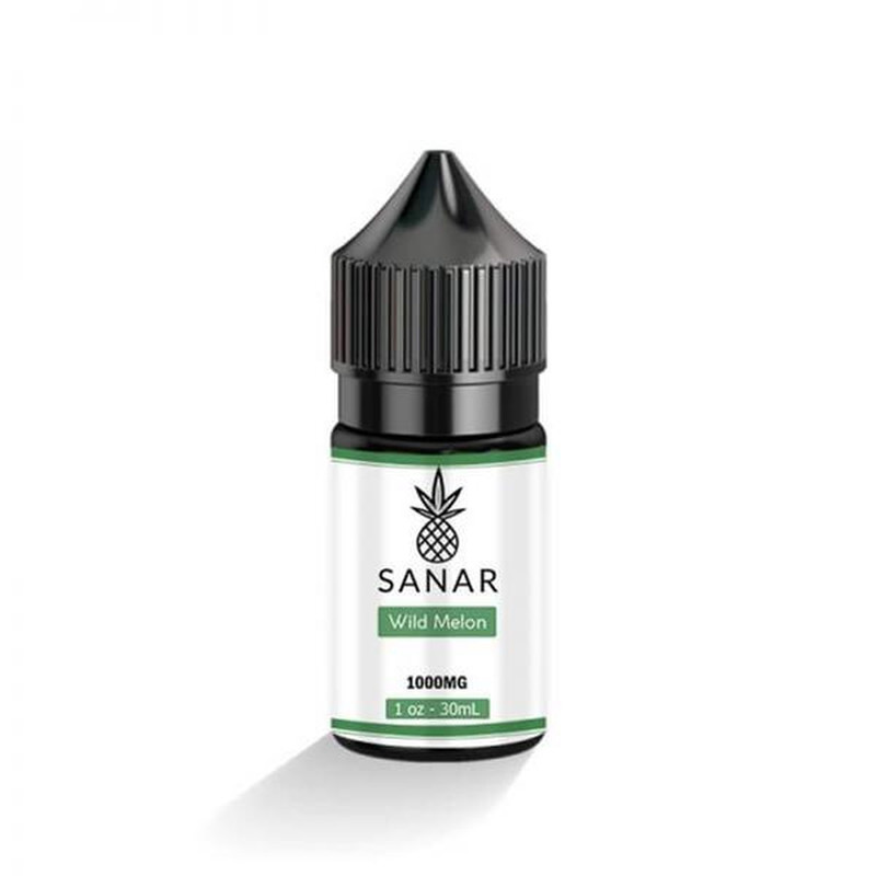 Sanar – CBD Vape Juice – Wild Melon – 1000mg