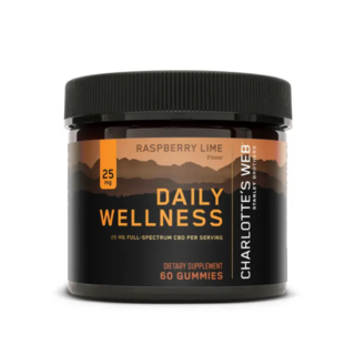 Daily Wellness CBD Gummies – Raspberry Lime – Charlotte’s Web