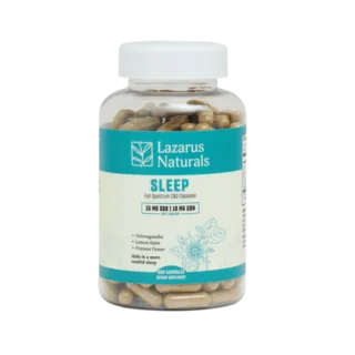Full Spectrum CBD Capsules for Sleep with CBN - Lazarus Naturals