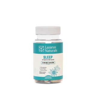 Full Spectrum CBD Capsules for Sleep with CBN - Lazarus Naturals