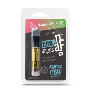 CBDaF! - CBD Vape - Isolate Cartridge - Watermelon - 1g - 400mg