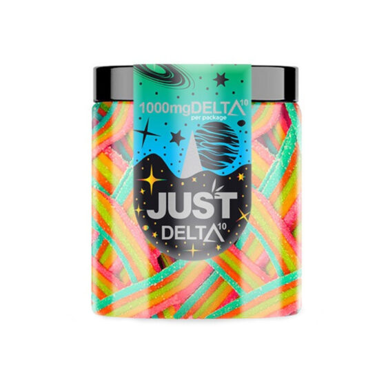 JustDelta - Delta 10 Gummies - Rainbow Belts - 1000mg