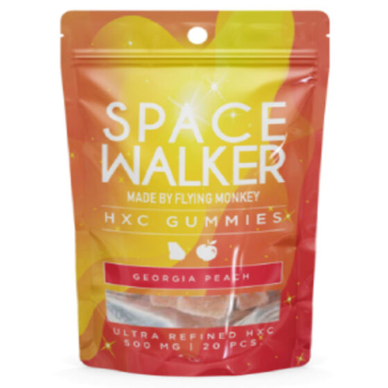 Space Walker - HHC Edible - HXC Gummies - Georgia Peach - 500mg