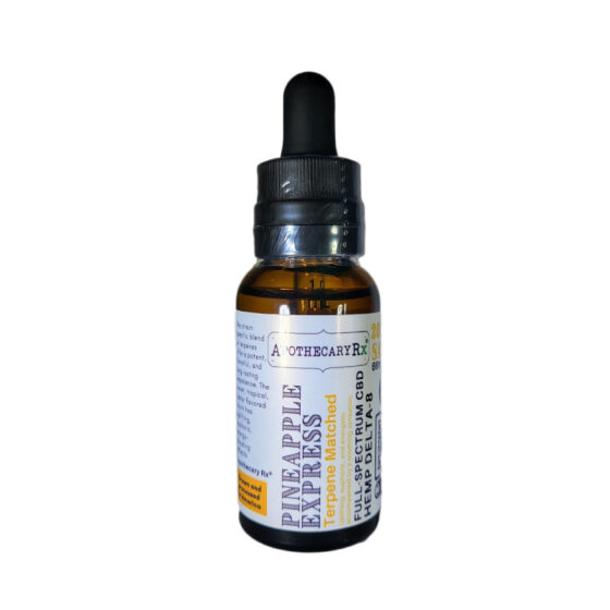 Apothecary RX - Delta 8 Tincture - Full Spectrum Oil - Pineapple Express - 2000mg