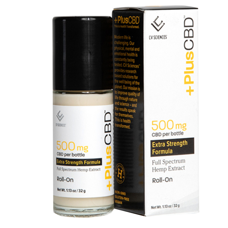 PlusCBD Oil CBD Topical Extra Strength RollOn 500mg