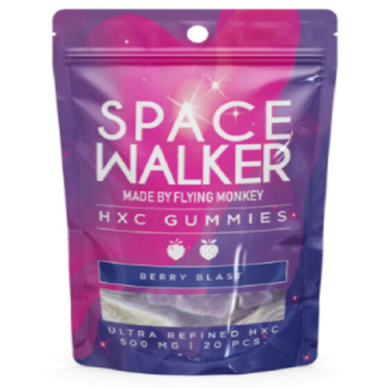 Space Walker - HHC Edible - HXC Gummies - Berry Blast - 500mg