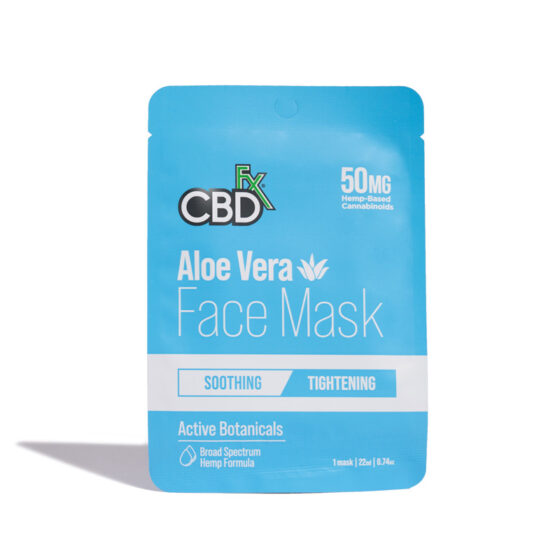 CBDfx - CBD Face Mask - Aloe Vera - 50mg