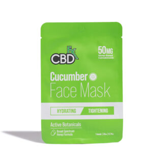 CBDfx - CBD Face Mask - Cucumber - 50mg