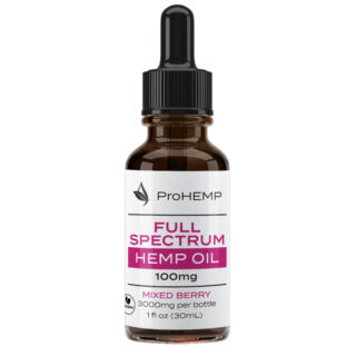 ProHEMP - THC Tincture - Full Spectrum Hemp Extract - Mixed Berry - 3000mg