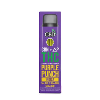 CBDfx - Delta 9 Disposable - Purple Punch Indica - 2 Grams