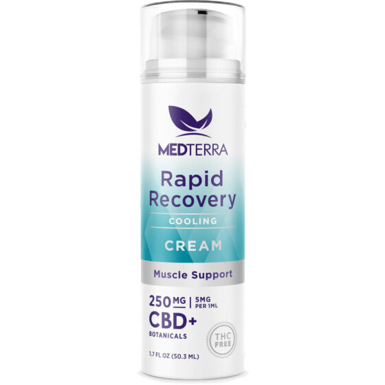Medterra - CBD Topical - Rapid Recovery Cooling Cream - 250mg