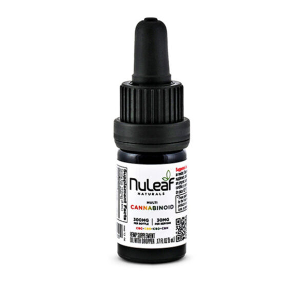 NuLeaf Naturals - CBD Oil - Full Spectrum Multicannabinoid Oil - 300mg