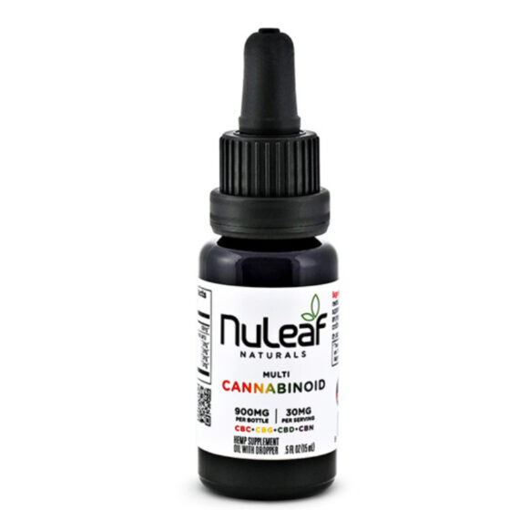NuLeaf Naturals - CBD Oil - Full Spectrum Multicannabinoid Oil -900mg
