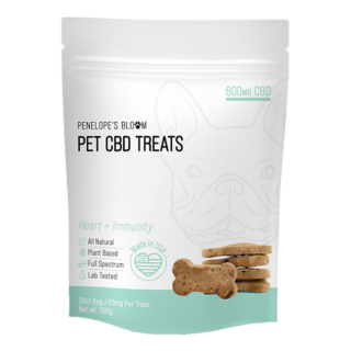 CBD Dog Treats – Heart + Immunity – 600mg – Penelope’s Bloom