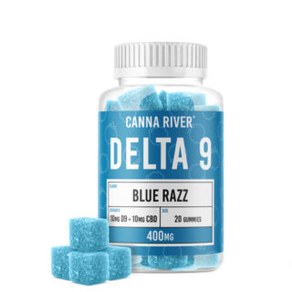 Canna River - Delta 9 Gummies - Blue Razz - 20mg