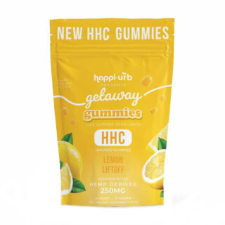 Happi Urb - HHC Edible - Getaway Gummies - Lemon Liftoff - 25mg