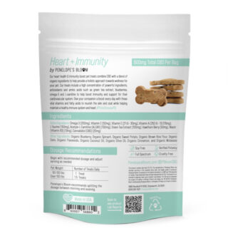 Penelope's Bloom - CBD Pet Edible - Heart + Immunity Treats - 600mg Back