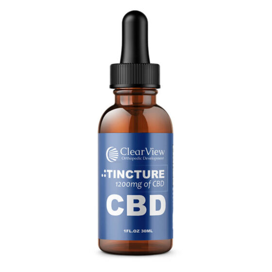 ClearView-Thrive - CBD Tincture - Isolate - 1200mg