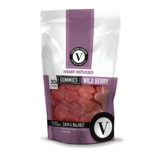 Veritas Farms - CBD Edible - Wild Berry Gummies w/Melatonin - 10mg