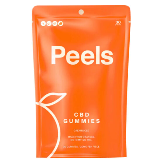Peels - CBD Edible - Creamsicle Gummies - 20mg