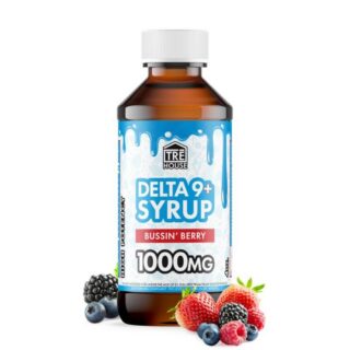 TRĒ House Delta 9 Syrup Bussin Berry 1000mg