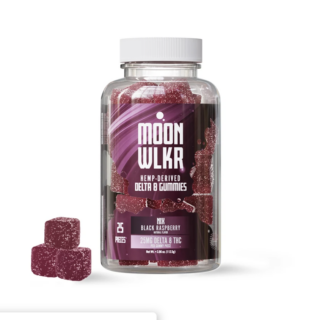 MoonWLKR - Delta 8 Edible - Nix Gummies - Black Raspberry - 625mg