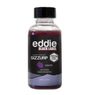 Eddie - Delta 9 Drink - Black Label Sizzurp - Grape - 150mg