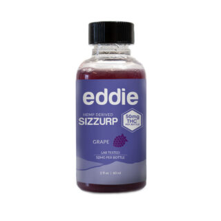 Eddie - Delta 9 Drink - Hemp Sizzurp - Grape - 50mg