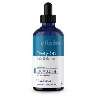 Elixinol - CBD Tincture - Daily Natural Oil - 1000mg