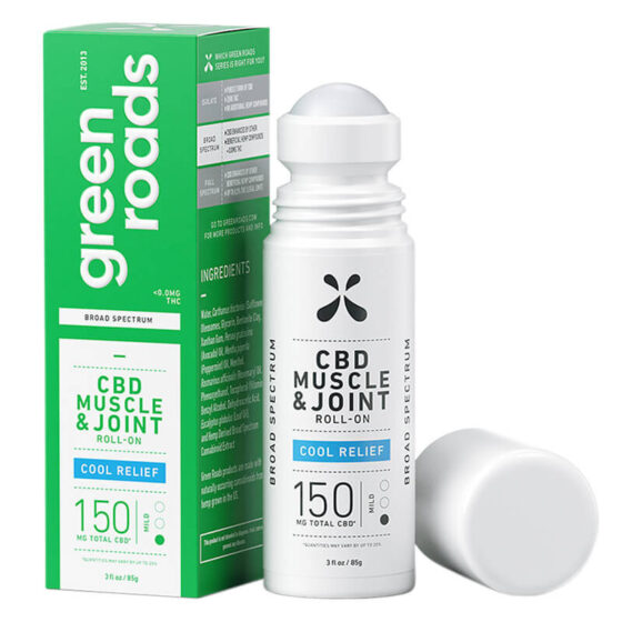 Green Roads - CBD Topical - Cooling Relief Muscle & Joint Roll-On 150mg