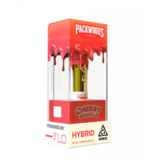 Packwoods - Delta 8 Vape - Packwoods x FLO Cartridge - Cherry Souffle  - 1100mg