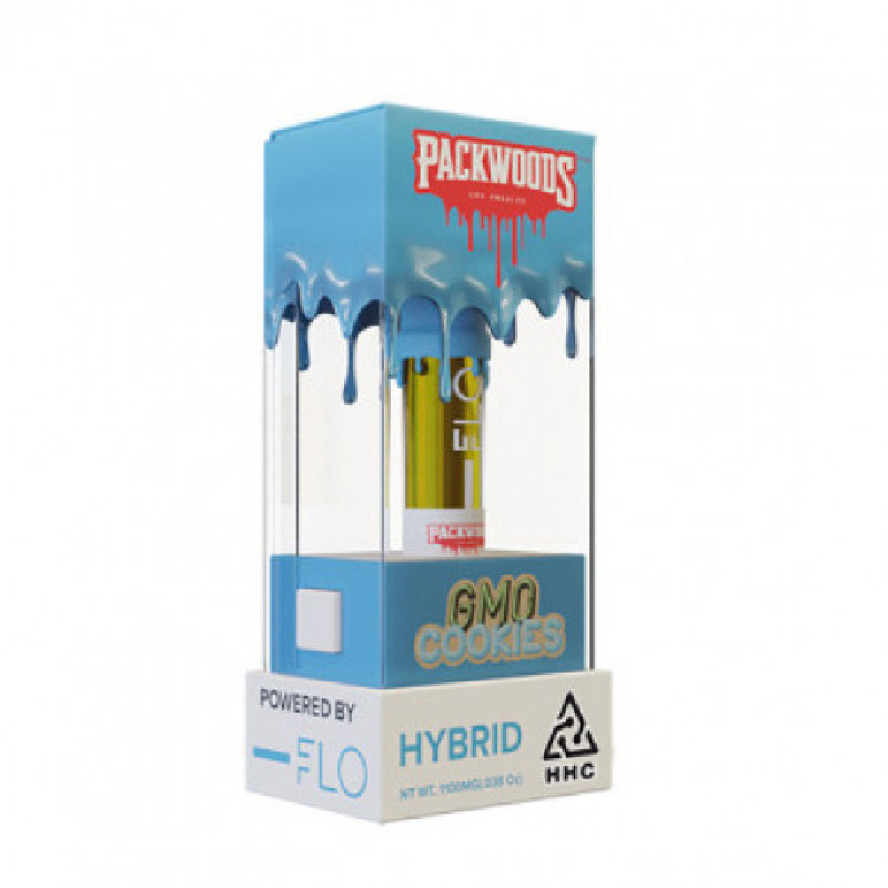 Packwoods Delta 8 Vape Packwoods x FLO Cartridge GMO Cookies 1100mg