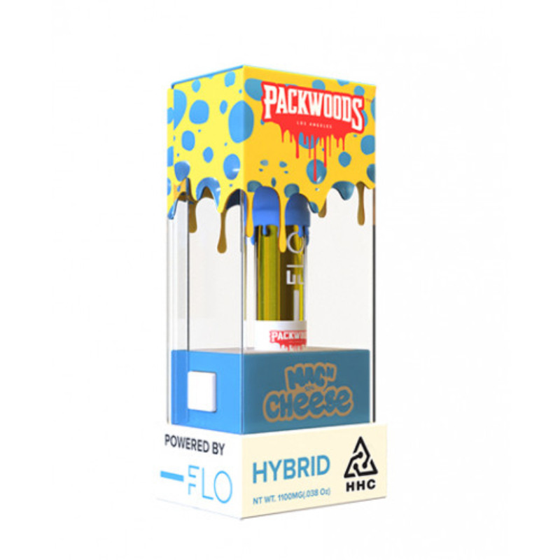 Packwoods HHC Vape Packwoods x FLO Cartridge Mac n Cheese 1100mg