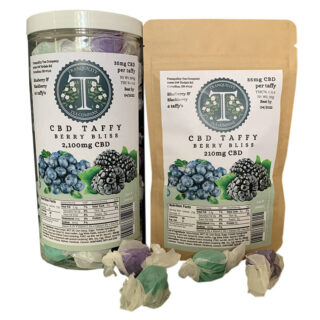 Tranquility Tea Company - CBD Edible - Berry Bliss Taffy - 35mg