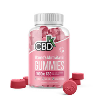 CBDfx - CBD Edible - Broad Spectrum Womens Multivitamin Gummies - 25mg - 1500mg