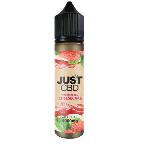 JustCBD - CBD Vape Juice - Strawberry Cheesecake - 1500mg - 3000mg