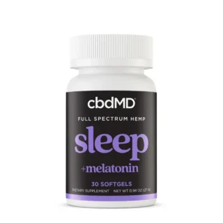 CBD + THC Capsules for Sleep - cbdMD