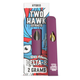 Two Hawk Hemp Co. - Delta 8 Device - Rechargeable - Bomb Pop - 2g