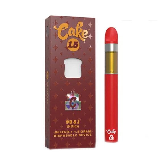 Cake - Delta 8 Vape - D8 Coldpack Disposable - PB&J - 1.5g