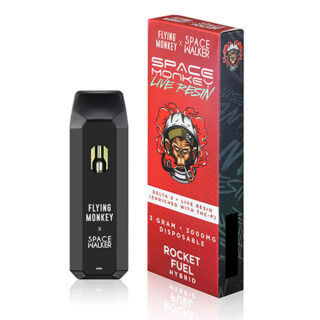 Flying Monkey x Space Walker - D8:THCP Live Resin Disposable - Rocket Fuel Hybrid - 3g