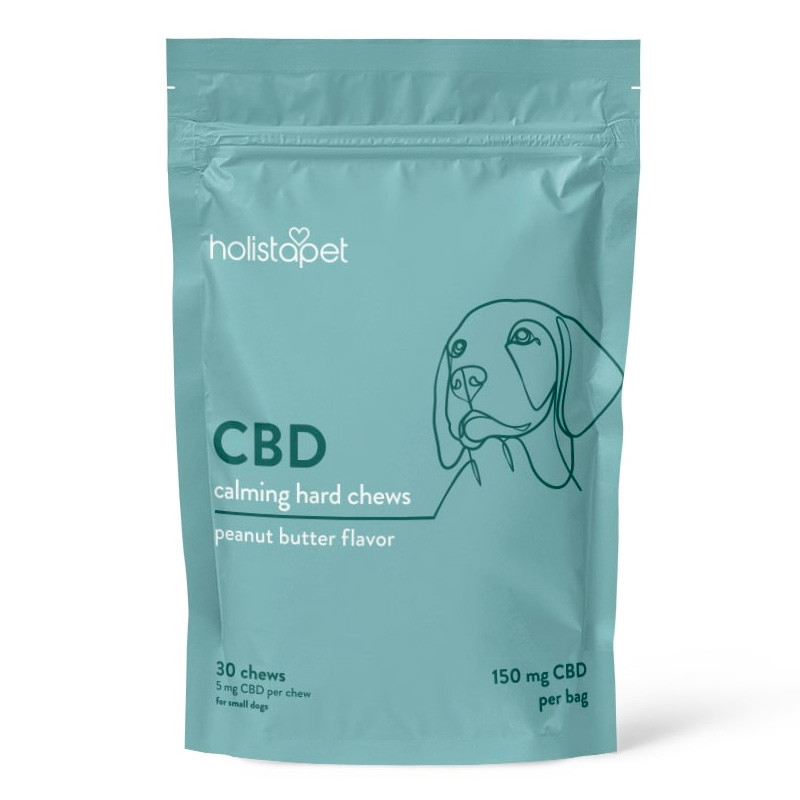 Calming CBD Dog Treats Peanut Butter Holistapet