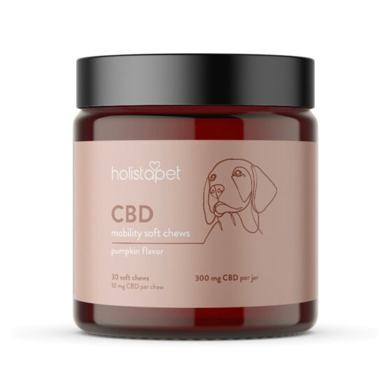 Holistapet - CBD Pet Edible - Mobility Soft Chews - 150mg-600mg