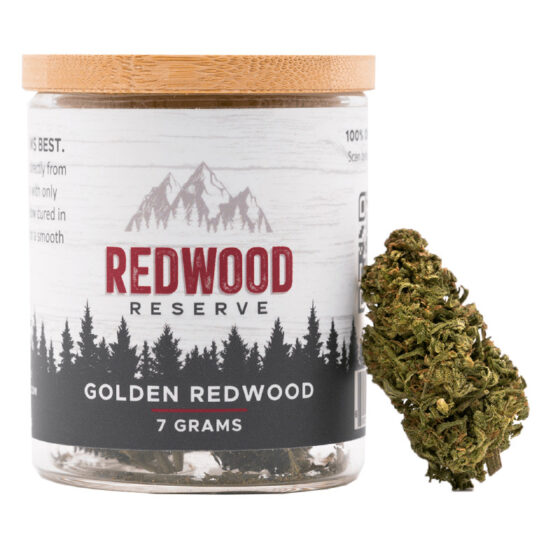 Redwood Reserves - CBD Flower - Full Spectrum Flower Jar - Golden Redwood - 7g