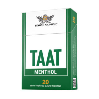 CBD Cigarettes - Beyond Nicotine Full Spectrum Cigarettes - Menthol Pack - 500mg - By TAAT
